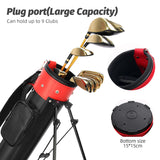 PGM QIAB008  PU Stand Golf Bag for Golf Course & Travel,lightweight and Waterproof