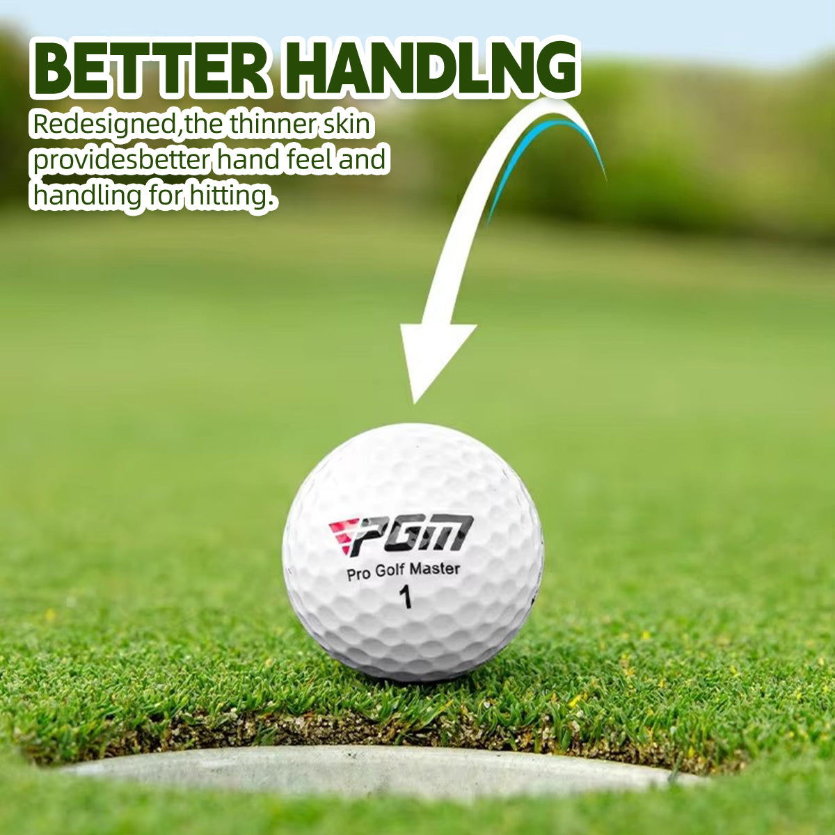 Golf Ball Gift Set Premium Quality Pelotas De Golf Ball,3 PCS-PGM Q017