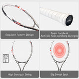 Tennis Rackets Set for Adults-two Tennis Rackets ,3 Balls and 1 Cover Bag