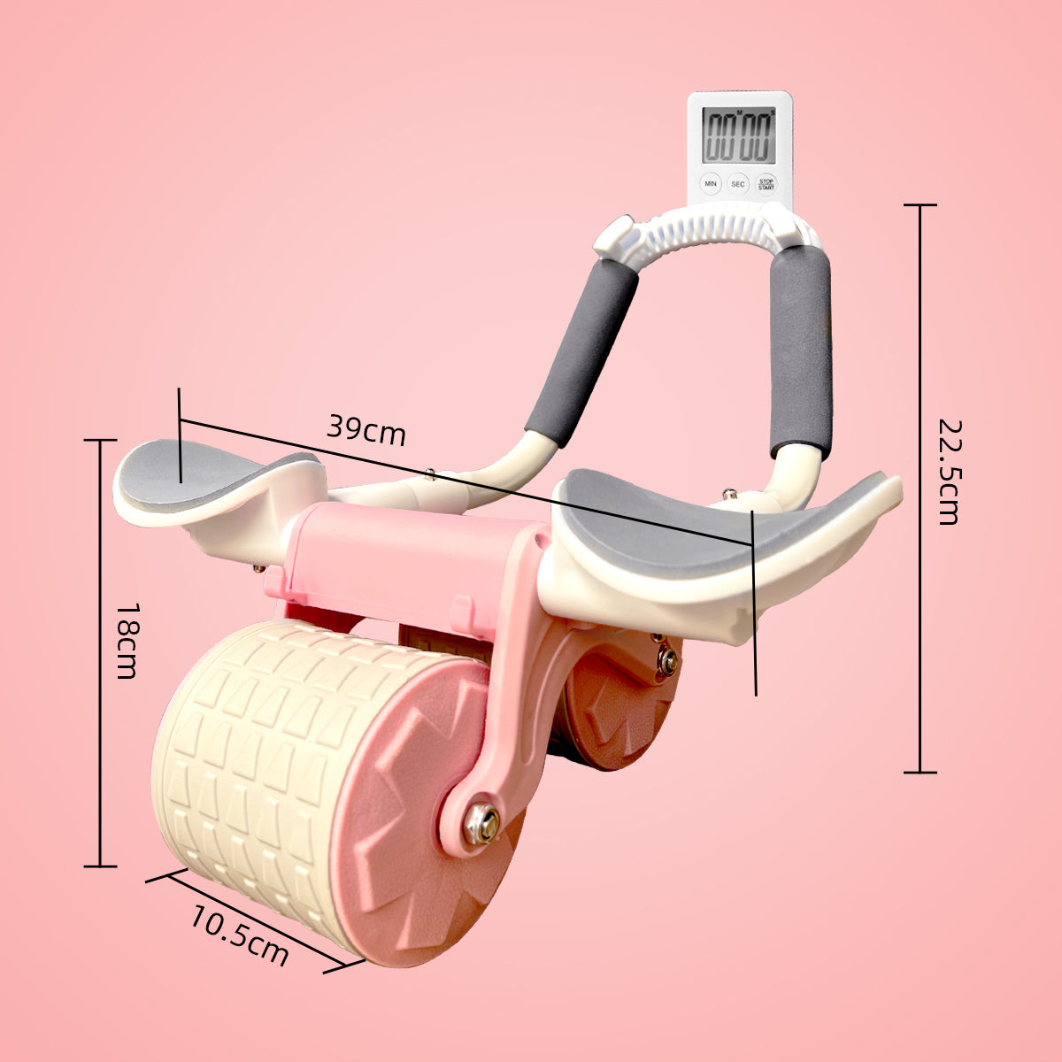 Multi-layer composite material Abdominal muscle wheel belly sculpting trainer AB trainer