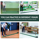 PGM TL030 track golf slope putting mat auto return mini office golf putting mat