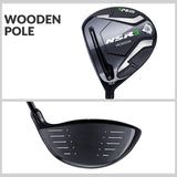 Left hand Men's Golf Club Set with Adjustable Driver and Carbon Shaft-PGM MTG033 NSR Generation 3