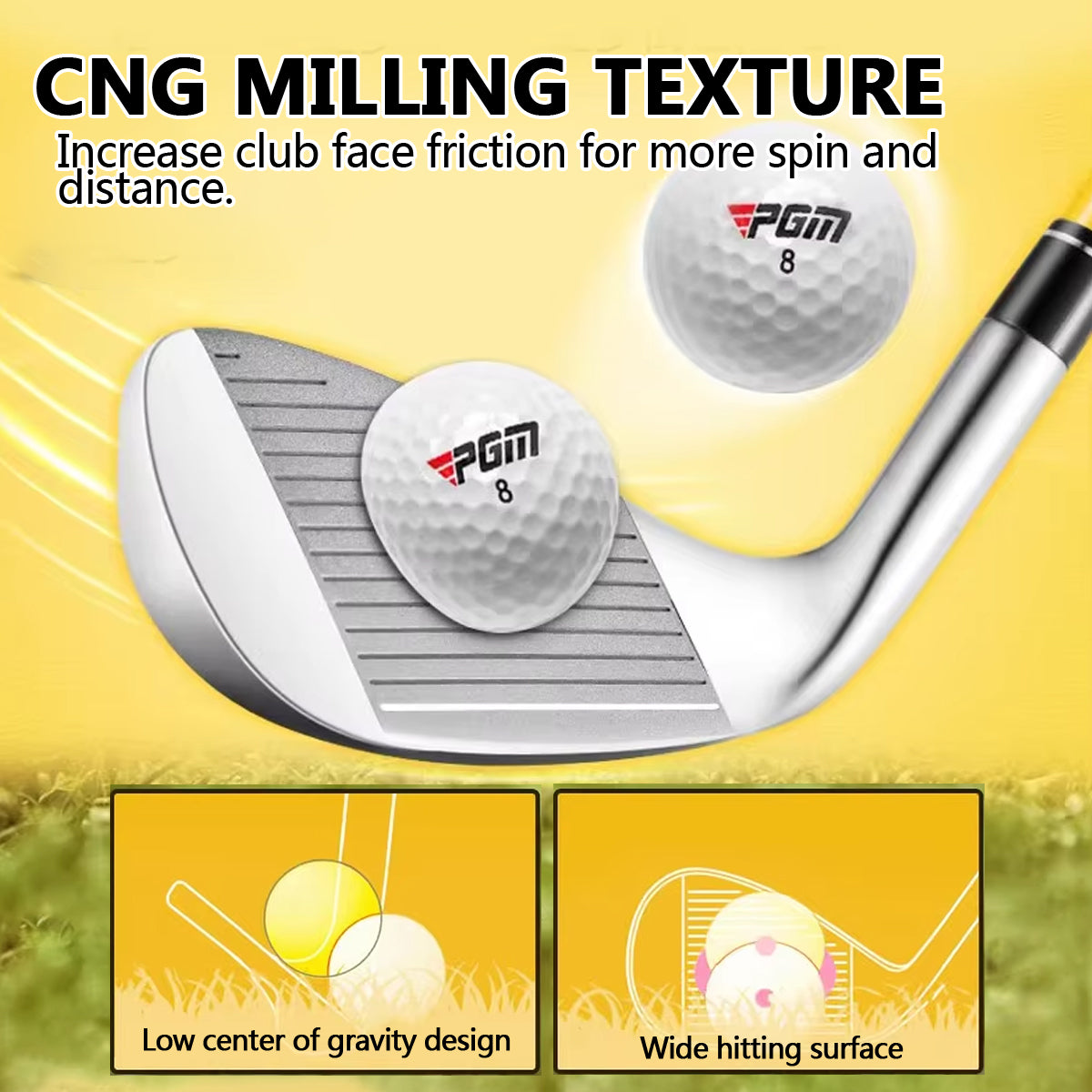 Junior Golf Club Set for Kids 4 Clubs Right Handed with Graphite Shaft & Golf Bag-PGM JRTG017