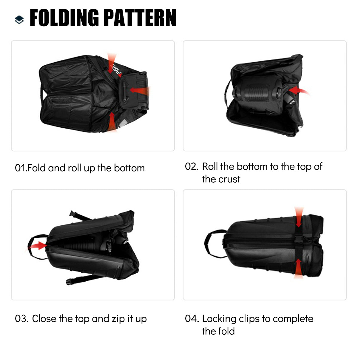 PGM HKB014 waterproof Golf Travel Bag with wheels