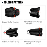 PGM HKB014 waterproof Golf Travel Bag with wheels