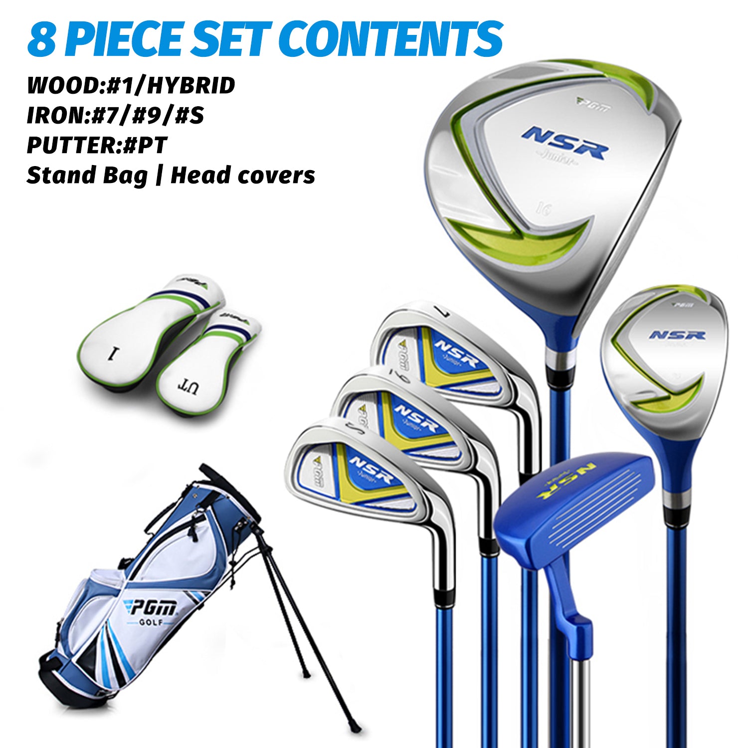 Golf Clubs (Set shops of 8)