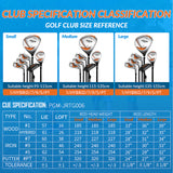 PGM JRTG006 NSR - Right-handed Premium Junior Golf Club Set for Young Aspiring Golfers